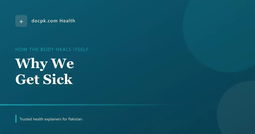 Why We Get Sick: How the Body Heals Itself and Why We Left the Hakeem - docpk health